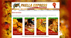Desktop Screenshot of paellaexpress.cl
